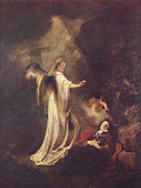 Ferdinand bol Jakobs Traum von der Himmelsleiter oil painting image
